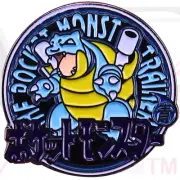 Pokemon Soft Enamel Pin "Blastoise Trainer"