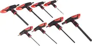 Amazon Basics 8-Piece T-Handle Hex Key Set - 0.2 CM - 0.95 CM