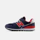 New Balance 996系列 男女大童休閒鞋-藍紅-YV996EB3-W