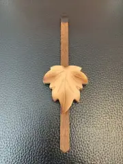 Cuckoo Clock Parts- Small Leaf Pendulum Blonde (08) Top Quality- Germany