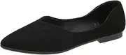 [Generic] Womens Winter Casual Shoes Pointed Toe Casual Shoes Shallow Flat Shoes Casual Toddler Shoes Girls