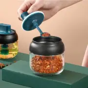 Kitchen Glass Jar With Lid For Honey/ Oil Brush/ Spice Spoon modern kitchenware