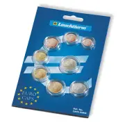 Lighthouse Euro Coin Capsule Assortment (8 Capsules) 302469