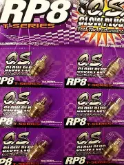 O.S Glow Plug RP8 (6pcs)