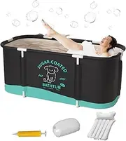 Portable Bathtub | Cold Plunge Tub | Outdoor Ice Bath Tub for Athletes Multiple Layered Portable Cold Plunge Tub for Home Gyms 45.3x23.6x19.7 Inch