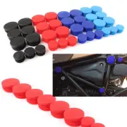 Frame End Cap Hole Plug Decor Cover Kit Fit BMW R1200GS Adventure LC 2017-2018
