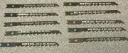 49494 5 TOOTH BLACK & DECKER JIGSAW BLADE, NEW, 10 BLADES/LOT., USA