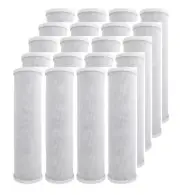 Pack of 20: REPLACEMENT REVERSE OSMOSIS DRINKING WATER CARBON BLOCK FILTERS