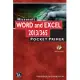 Microsoft Word / Excel 2013: Pocket Primer