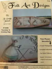 Tole Painting Pattern Packet: Tuesday is Ironing Day by Jo Sonja Jansen