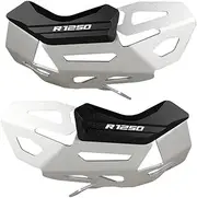 R1250GS Engine Guards Cylinder Head Guards Protector Cover Guard Compatible With R1250 GS ADV Adventure R1250R R1250RS R1250RT All Year(SILVER-Black)