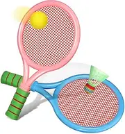 BIUDECO 1 Set Badminton Racket Set Badminton Racket for Tennis Rackets for Youth Tennis Racket Mini Tennis Racket Tennis Racket Tennis Racket Badminton Ball Plastic