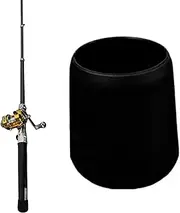 Meindin Fishing Rod End Cap | End Protector Fish Rod Holder Butt Cap | Anti-slip Shock Absorber Accessories Lightweight Fishing Tackle Gear for Enthusiasts Professionals