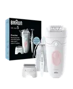 Silk-épil 5 Epilator with Bikini Trimmer & 8 Extras