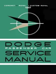 1957 Dodge Shop Service Repair Manual Book Engine Drivetrain Electrical Guide OE