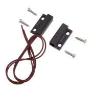 100VDC Surface Mount Wired NC / NO Door Window Sensor Magnetic Reed Switch