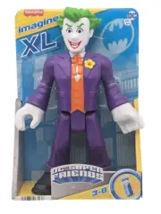 NEW! Fisher-Price Imaginext XL DC Super Friends Batman JOKER 10" Action Figure