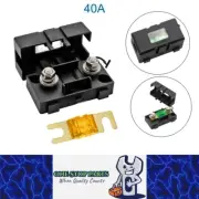 AFS Mini ANL Inline Fuse Holder with Bolt On 40Amp Fuse Supplied 40A fuse holder