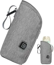 Nursing Bottle Cooler Warmer Bag, Milk Bottle Insulation Tote Bag, Portable Thermal Bag Bottle Holder for Indoor, Traveling, Driving
