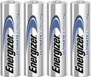 4 X New Genuine Energizer Ultimate Lithium AAA Batteries 2029 expiry