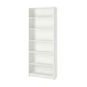 BILLY bookcase, white, 80x28x202 cm