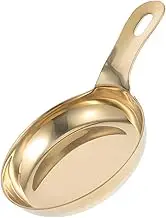 HAKIDZEL Elegant Round Sauce Plate Stainless Steel Condiment Tray Mini Sauce Dish Outdoor Cup Easy to Use Dipping Bowl Dishwasher Safe