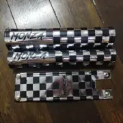 chrome chequered MONZA black custom REPRO padset BMX oldschool vintage RARE