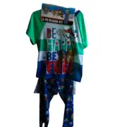 PAW PATROL Boys 3 Piece Be Happy Be Free Pajama Set In Nickelodeon, 8