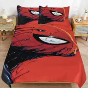 v2588 Bed Sheets Bedding Into The Spider-Verse Bedding Sets Ultra Soft Skin-Friendly Duvet Cover 3 Piece, Cute Comforter Cover Bed Set for Boys Girls