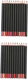 Beavorty Sets Portable Long Lasting Lip Liner Pencils Multipurpose Eyeliner Lip Shaping Tool Makeup Liner Drawing Pcs
