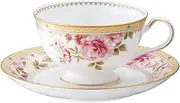 Noritake Noritake T97221/4861 Cup & Saucer (Both Coffee and Tea) 190cc Hartford Bone China