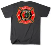 Unofficial Charlotte Fire Department Station 22 Shirt