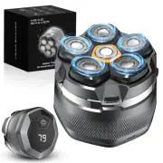 Head Shavers for Bald Men - 10000 RPM High-Speed 6D Magnetic Electric Razor f...