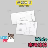 在飛比找Yahoo!奇摩拍賣優惠-【ProGo】德國Miele 馬達濾片 濾棉 米勒吸塵器副廠