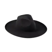 [lack of color] The Melodic Fedora - Black