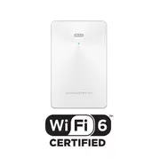 Grandstream GWN7661E GWN In-Wall Wi-Fi 6 Access Point designed for offices, hotels, homes, apartments, and more,ideal Wi-Fi AP for voice-over-Wi-Fi