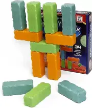POPULAR PLAYTHINGS Gravity Blox Weighted Building Block Set 50112