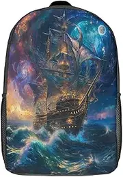 [WUSHAUALNS] School Bags Ocean World Kids Book Backpack Toddler Children School Bag Zoo Lunch Bag 3D Preschool Rucksack Backpacks 17inch
