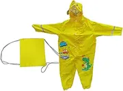 [Generic] Kids Rain Gear Children Rain Jacket for Hiking Outdoor Activities