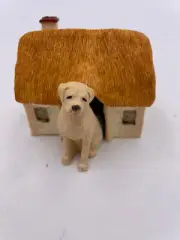 Barkitecture - English Thatched Cottage & Labrador A103