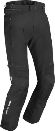 DANE Dalvik waterproof Motorcycle Textile Pants, black, Size 60 for Men