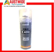 2K GLOSS CLEAR PAINT HS 400ML HB 496 AUTOMOTIVE HIGH QUALITY HB BODY