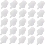 WOONEKY Eyelash Glue Replacement Cap Set 100pcs Universal Fit for Lash Bond Glue Bottles
