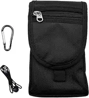 Phone Pouch Belt Clip, Waist Bag Cell Phone Purse, Portable Flap Waist Cell Phone Bag, Pouch Outdoor Multifunctional for Cell Phones Up to 6.3 Inches
