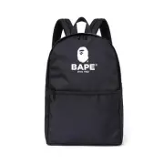 A BATHING APE HEAD BAPE Backpack Black Bag Collection 2019 Mook book appendix