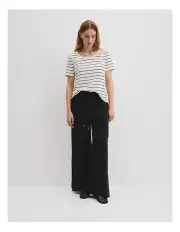 [Country Road] Pull On Sports Pant in Black