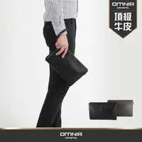在飛比找momo購物網優惠-【OMNIA】韓國SCHWEIN頂級牛皮男士商務手拿包 NO