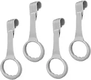 MUELODSIC 4Pcs Pull Up Rings for Walking Training Safe Arm Tool for Crib Playpen Use Durable Material Smooth Edges