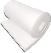 FoamTouch 1x24x96HDF(2pack) Upholstery Foam 24x96, 2 Count (Pack of 1), White