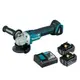 MAKITA 牧田 18V充電式平面砂輪機 DGA406RGE 6.0Ah雙電組